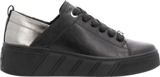 Rieker Witte Gesloten Casual Sneakers voor Dames - Dames - Sneakers - Zwart - 38 EU - Schoenen