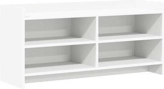 vidaXL Mueble De Tv 100 X 33 X 47 Cm Blanco Madera De Ingenier&iacute;a Vidaxl