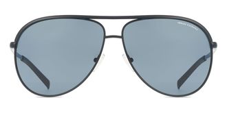 A|X Armani Exchange AX2002 Polarized 60992V Mens Sunglasses Blue Size 61