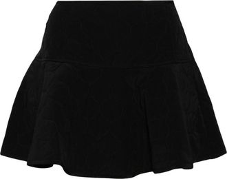 Ulla Johnson Ryla mini skirt - women - Spandex/Elastane/Silk/Polyester - 0 - Black