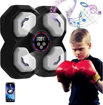 OEM Dispositivos De Boxeo Para M&uacute;sica Infantil, Nuevos Pernos Led 2024 Y Guantes Para Ni&ntilde;os, 9 Conducci&oacute;n R&aacute;pida, Mejillas, Negro (sin Guantes)