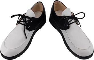 Generic Womens Anime Cosplay Shoes for Minos Fancy Stage Performance Props Boots Custom Made Halloween Christma Comic Con (White,10.5)