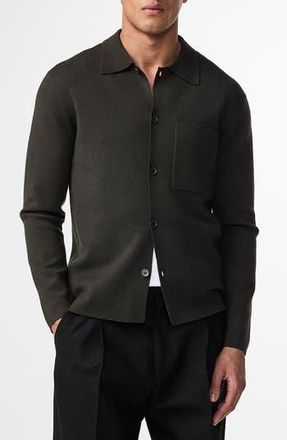 Nn.07 Jonas 6530 Cardigan in Dark Army at Nordstrom Rack, Size Xx-Large