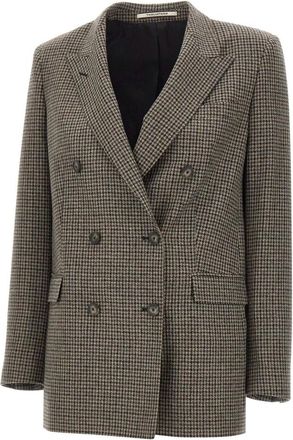 Tagliatore Jassen, Dames, Grijs, M, Wol, J-Jasmine Blazer