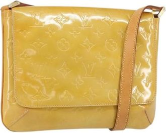 Louis Vuitton Pre-owned Cross Body Bags, female, Yellow, Size: ONE SIZE Pre-owned Vintage Cross Body Bag