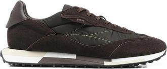 Ghoud Suede-panelled Sneakers