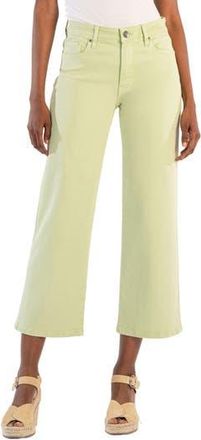 Kut from the Kloth High Waist Ankle Wide Leg Jeans in Mint at Nordstrom Rack, Size 4