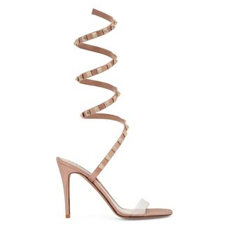Valentino Garavani Spiral Heel Elegant High-Heeled Shoe
