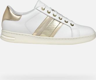 Geox Scarpe Jaysen Donna Bianco/oro Chiaro