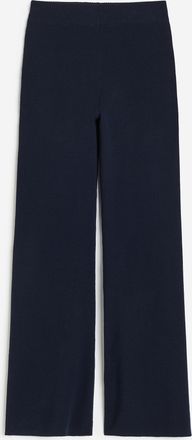 H&M Ausgestellte Hose - Blue