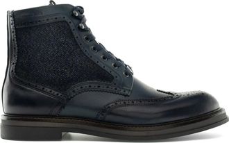 Ambitious BTR Brogue Stivali - - Shoes - unisex - Blu - 40 EU