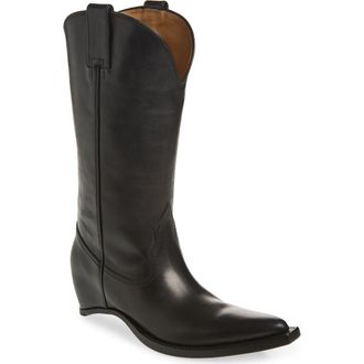Maison Margiela Western Boot in Black at Nordstrom, Size 11Us