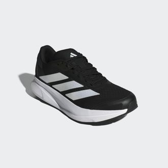 adidas Laufschuh ADIDAS PERFORMANCE DURAMO SL 2, Herren, Gr. 42,5, schwarz-weiss (core schwarz, cloud wei&szlig;, grau five), Synthetik, Textil, Schuhe Laufschuh