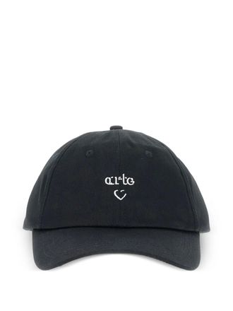 Arte Honkbalpet met geborduurd logo - Zwart