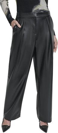 DKNY Dkny Faux Leather Pant