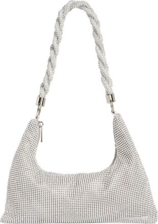 BCBGeneration Shimmer Shoulder Bag in Silver at Nordstrom Rack