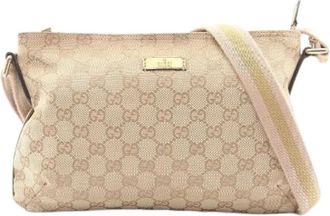 Gucci Borsa a spalla Pre-owned GG Canvas - - Pre-owned - Donna - Beige - ONE SIZE