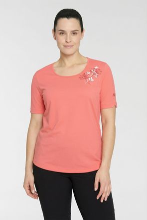 Maier Sports T-Shirt MAIER SPORTS, Damen, Gr. 40, rosa (rose parade), Obermaterial: 100% Polyester, Rundhals, Shirts T-Shirt, Atmungsaktiv & schnell trocknend