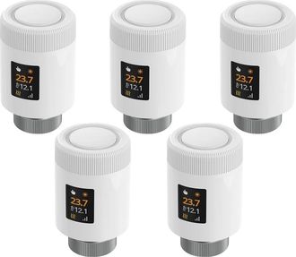 OEM V&aacute;lvula Termost&aacute;tica Para Radiador, Conectividad Wi-fi 6, Eficiencia Energ&eacute;tica, Wifi-5pcs