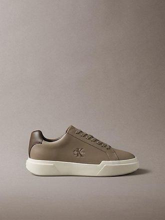Calvin Klein Zapatillas Chunky De Piel Resistentes Y Con Buena Tracci&oacute;n