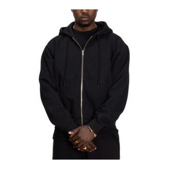 Patta Embro Classic Zip Up Hooded Sweater - Heren - Vesten met rits - Zwart - XL - Katoen - Hoodies & sweatvesten