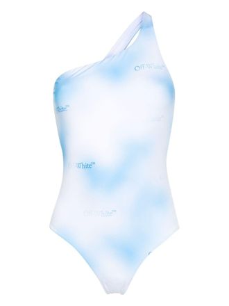 Off-white Ombr&eacute; badpak - Blauw