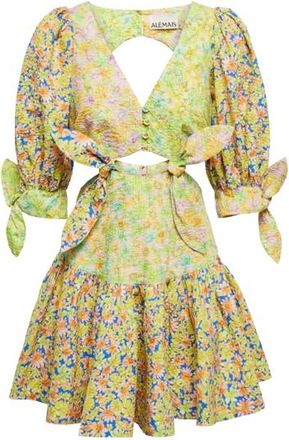 Alemais Floral Cotton Daisy Dress Size M