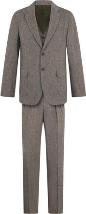 Brooks Brothers Abito Tre Pezzi - - Suits - Uomo - Beige - 3XL