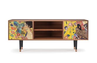 StoryZ Mueble de TV amarillo 2 puertas L 170 cm