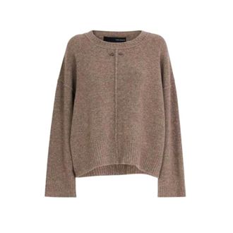 Isabel Benenato Maglione Oversize Dk13 30 - - Knitwear - Donna - Marrone - S