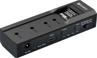 Sandberg Klon-owniak Usb3: M2 Nvme Sata, Estaci&oacute;n De Acoplamiento Usb3: M2 Nvme Sata, 136-49