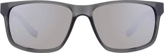 Nike Grey Silver Flash Square Mens Sunglasses NIKE CRUISER MI EV0834 011 59
