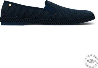 Rivieras Shoes Classic Mesh Slip-On Loafer in Navy at Nordstrom, Size 44