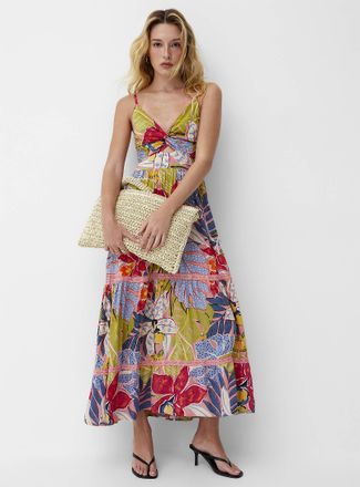 Icone Womens Twist detail maxi dress