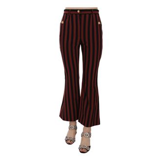 Dolce & Gabbana Dames, Broeken, Veelkleurig, Maat: L Poliester