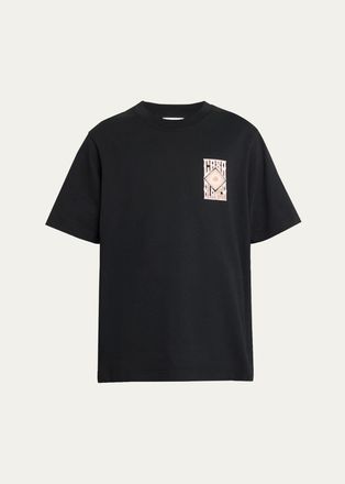 Casablanca Mens Graphic Cotton T-Shirt