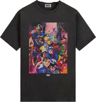 Kith Heroes vs. Pre-owned Marvel vs. Street Fighter Capcom T-shirt - Zwart