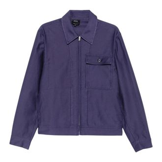 A.P.C. Hombre, Chaquetas, Azul, Talla: M