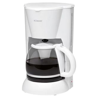 Bomann Ka 183 Cb Cafetera El&eacute;ctrica Blanca 1,5 Litros