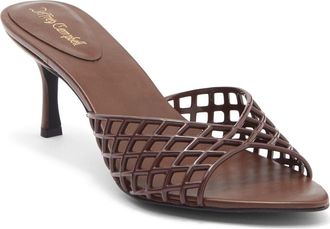 Jeffrey Campbell Seablue Jelly Slide Sandal in Brown at Nordstrom, Size 7.5