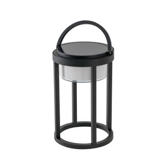 Lucande Lucande L&aacute;mpara Solar tilena En Negro De Aluminio
