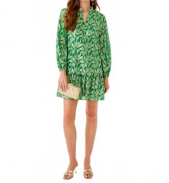 Lilly Pulitzer Evaline Silk Dress In Bamboo Green