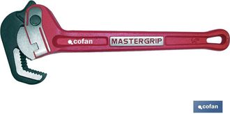 cofan Llave Para Tubo Mastergrip 10, Llave Para Tubos Mastergrip Herramientas De Fontaner&iacute;a Para Tubos De Hasta 2 De Di&aacute;metro, Medidas De 10 Y 14 Llave Para