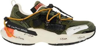 Dsquared2 Sneakers - Heren - Sneakers - Groen - 44 EU - Leer - Schoenen