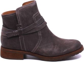 S&ouml;fft Womens Bridgett Waterproof Suede Ankle Booties In Taupe