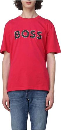 HUGO BOSS Heren, Tops, Roze, Maat: 2XL