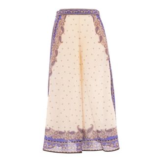 Zimmermann Mujer, Pantalones, Beige, Talla: S
