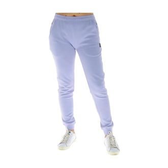 Superdry Trainingsbroeken - Dames - Sweatpants - Paars - XS - Katoen - Broeken