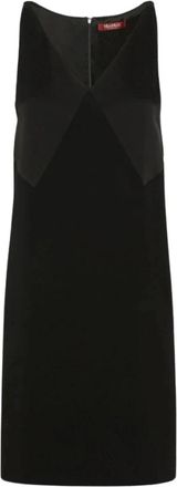 Max Mara Mstspadino Korte Jurk - Dames - Korte kleedjes - Zwart - S - Kleedjes