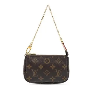 Louis Vuitton Pre-owned Mini Bags, female, Brown, Size: ONE SIZE Pre-owned Mini Pochette Accessoires